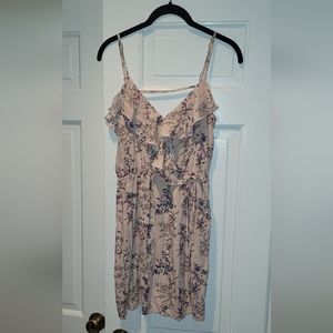 Mimi Chica Faux Wrap Dress, Size S